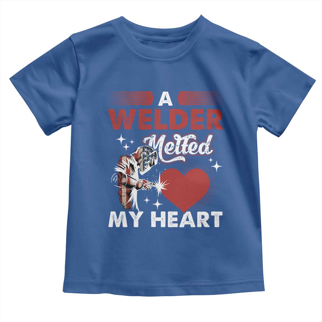 Funny Welding Welder Wife Girlfriend Toddler T Shirt - Wonder Print Shop