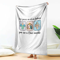 Nativity Scene Christian Christmas Throw Blanket Feliz Navidad - Wonder Print Shop