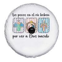 Nativity Scene Christian Christmas Spare Tire Cover Feliz Navidad - Wonder Print Shop