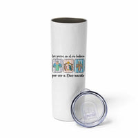 Nativity Scene Christian Christmas Skinny Tumbler Feliz Navidad - Wonder Print Shop