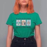 Nativity Scene Christian Christmas T Shirt For Women Feliz Navidad - Wonder Print Shop