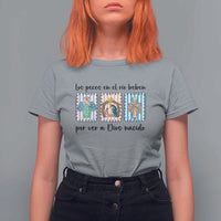 Nativity Scene Christian Christmas T Shirt For Women Feliz Navidad - Wonder Print Shop