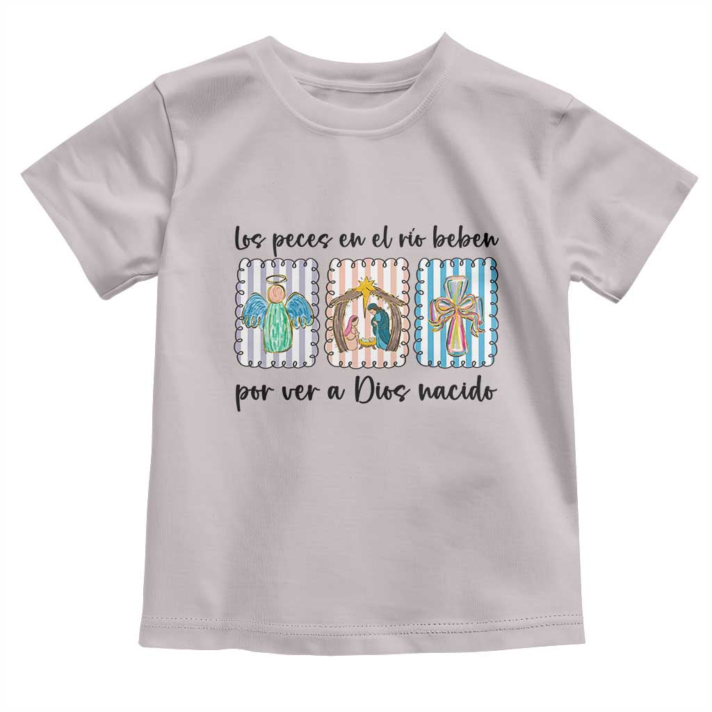 Nativity Scene Christian Christmas Toddler T Shirt Feliz Navidad - Wonder Print Shop