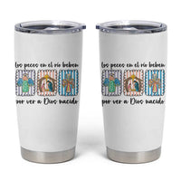 Nativity Scene Christian Christmas Tumbler Cup Feliz Navidad - Wonder Print Shop