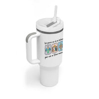 Nativity Scene Christian Christmas Tumbler With Handle Feliz Navidad - Wonder Print Shop