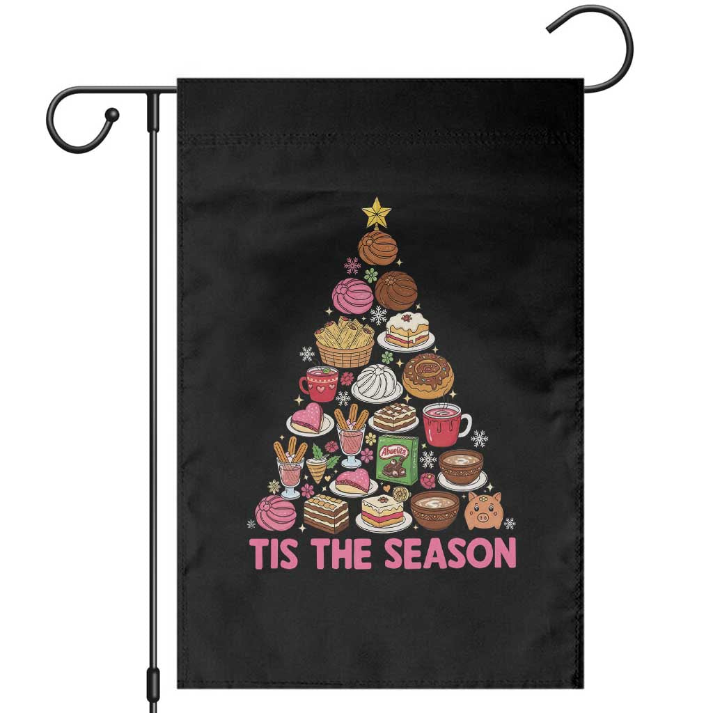 Tis The Season Mexican Christmas Garden Flag - Wonder Print Shop
