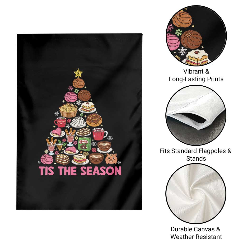 Tis The Season Mexican Christmas Garden Flag - Wonder Print Shop
