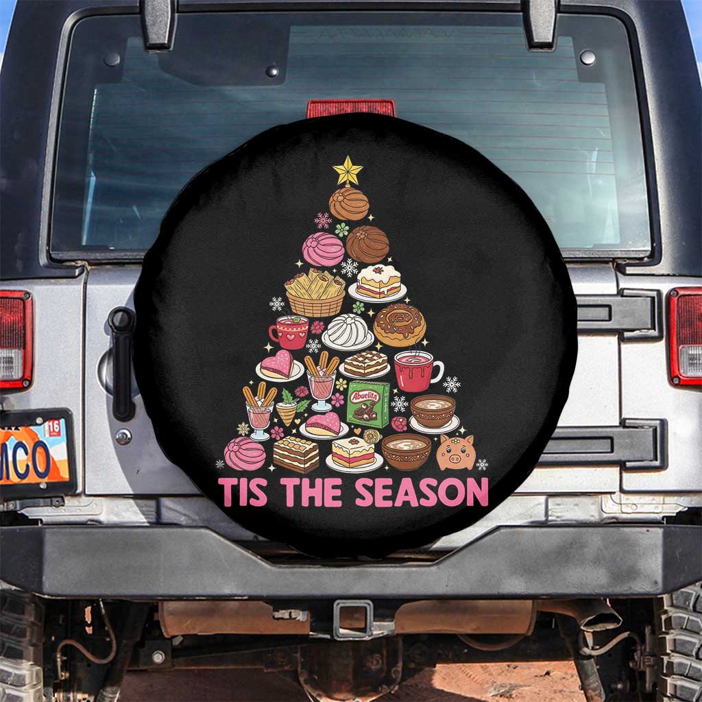 Tis The Season Mexican Christmas Spare Tire Cover - Wonder Print Shop