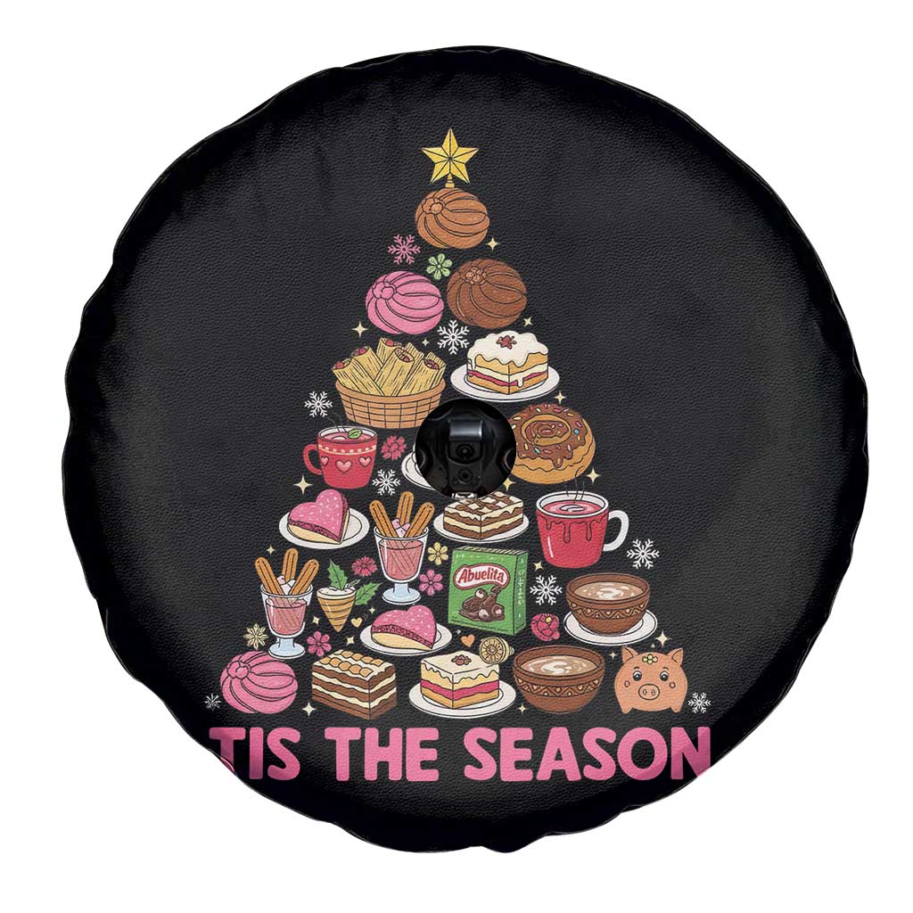 Tis The Season Mexican Christmas Spare Tire Cover - Wonder Print Shop