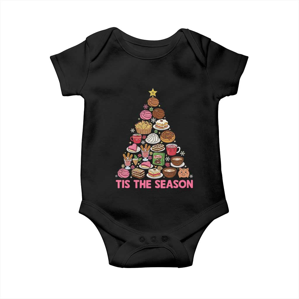 Tis The Season Mexican Christmas Baby Onesie - Wonder Print Shop