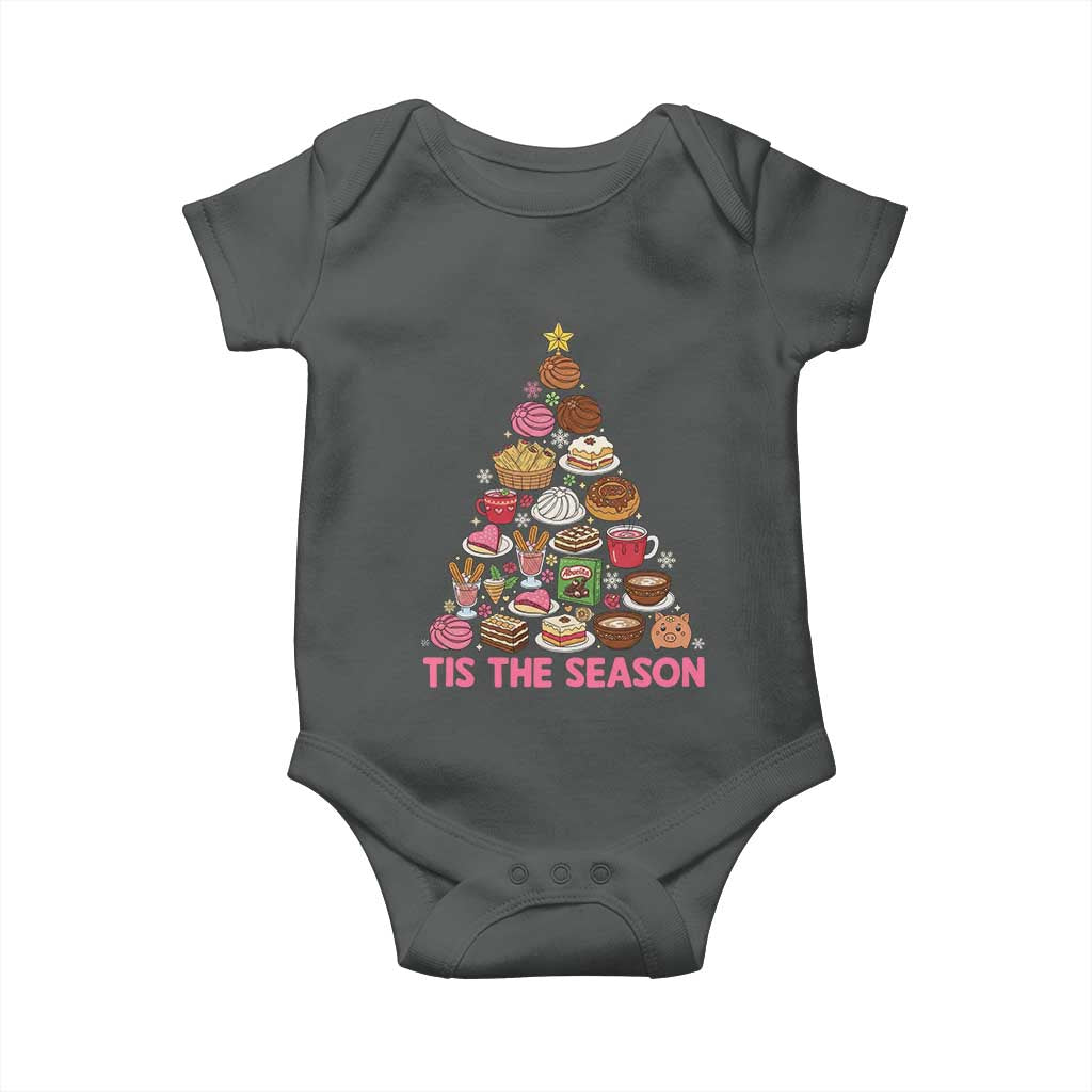 Tis The Season Mexican Christmas Baby Onesie - Wonder Print Shop