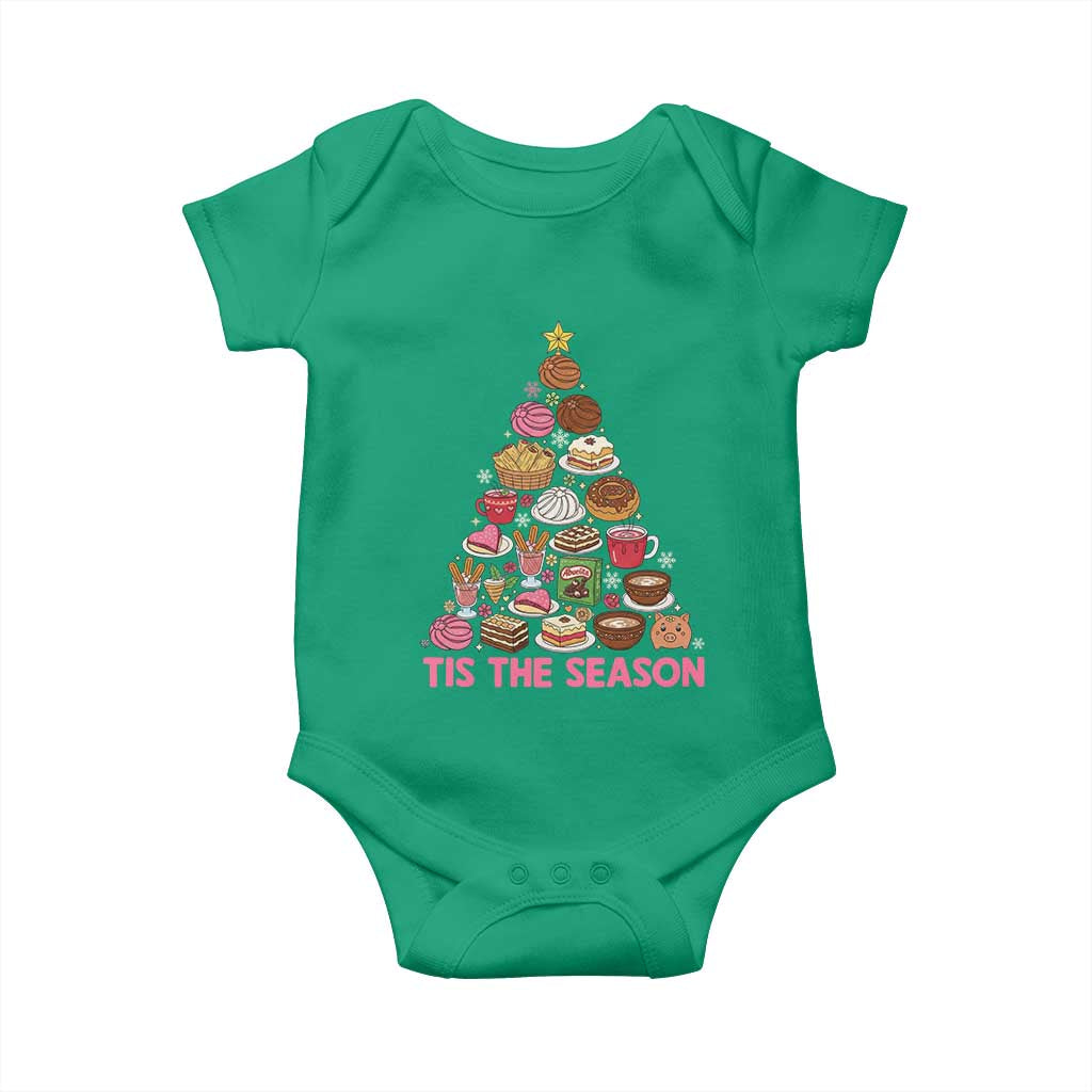Tis The Season Mexican Christmas Baby Onesie - Wonder Print Shop