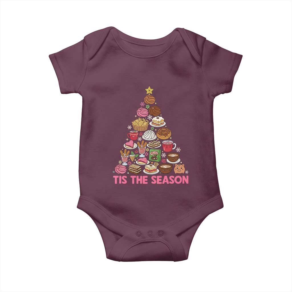 Tis The Season Mexican Christmas Baby Onesie - Wonder Print Shop