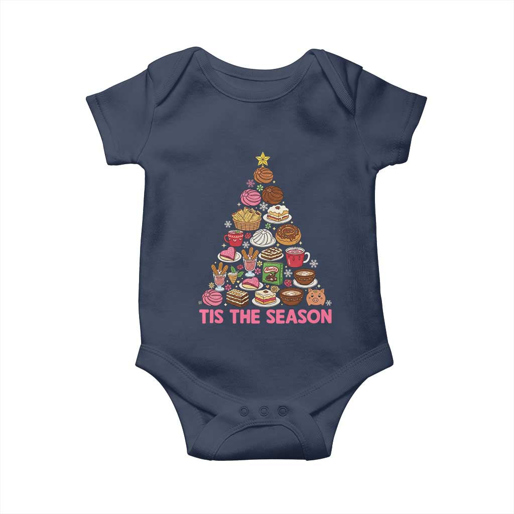 Tis The Season Mexican Christmas Baby Onesie - Wonder Print Shop