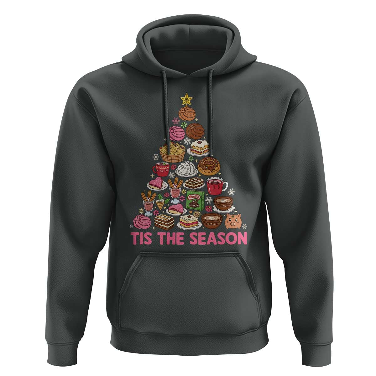 Tis The Season Mexican Christmas Hoodie - Wonder Print Shop