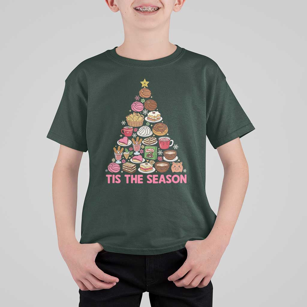 Tis The Season Mexican Christmas T Shirt For Kid - Wonder Print Shop