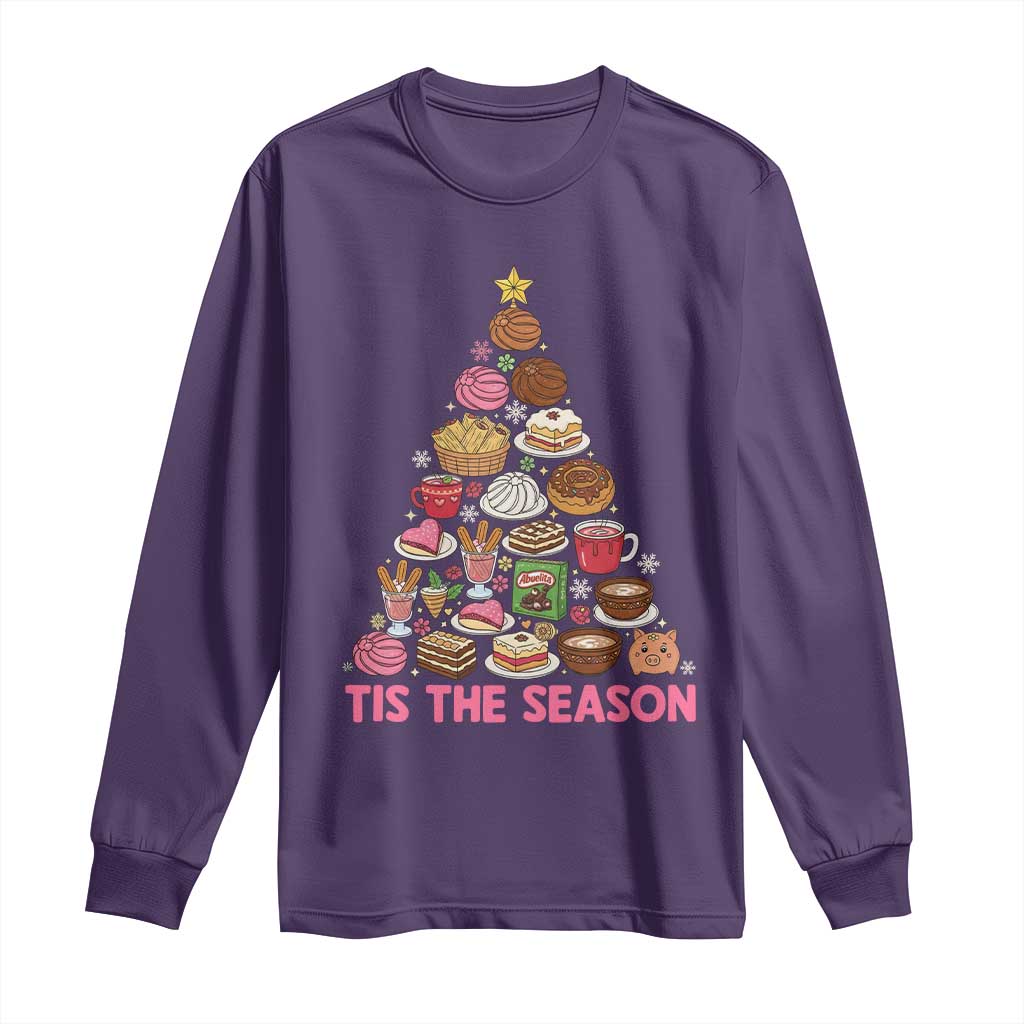 Tis The Season Mexican Christmas Long Sleeve Shirt - Wonder Print Shop
