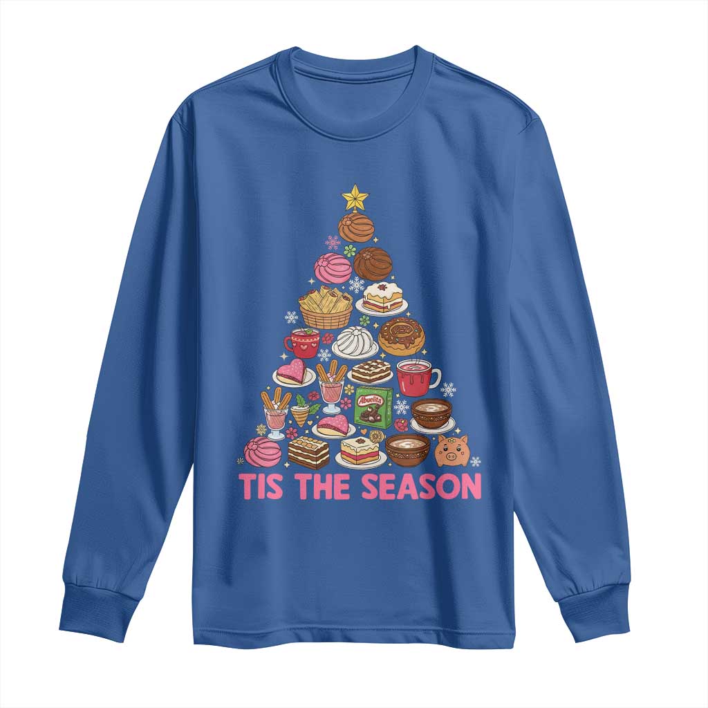 Tis The Season Mexican Christmas Long Sleeve Shirt - Wonder Print Shop