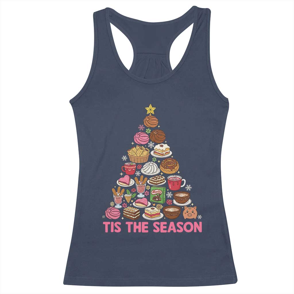 Tis The Season Mexican Christmas Racerback Tank Top - Wonder Print Shop