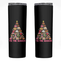 Tis The Season Mexican Christmas Skinny Tumbler - Wonder Print Shop