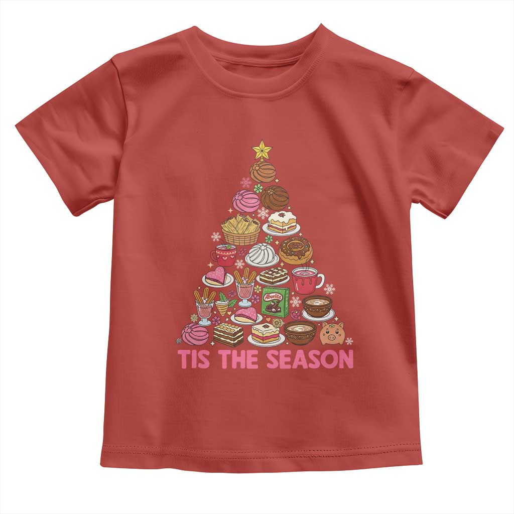 Tis The Season Mexican Christmas Toddler T Shirt - Wonder Print Shop