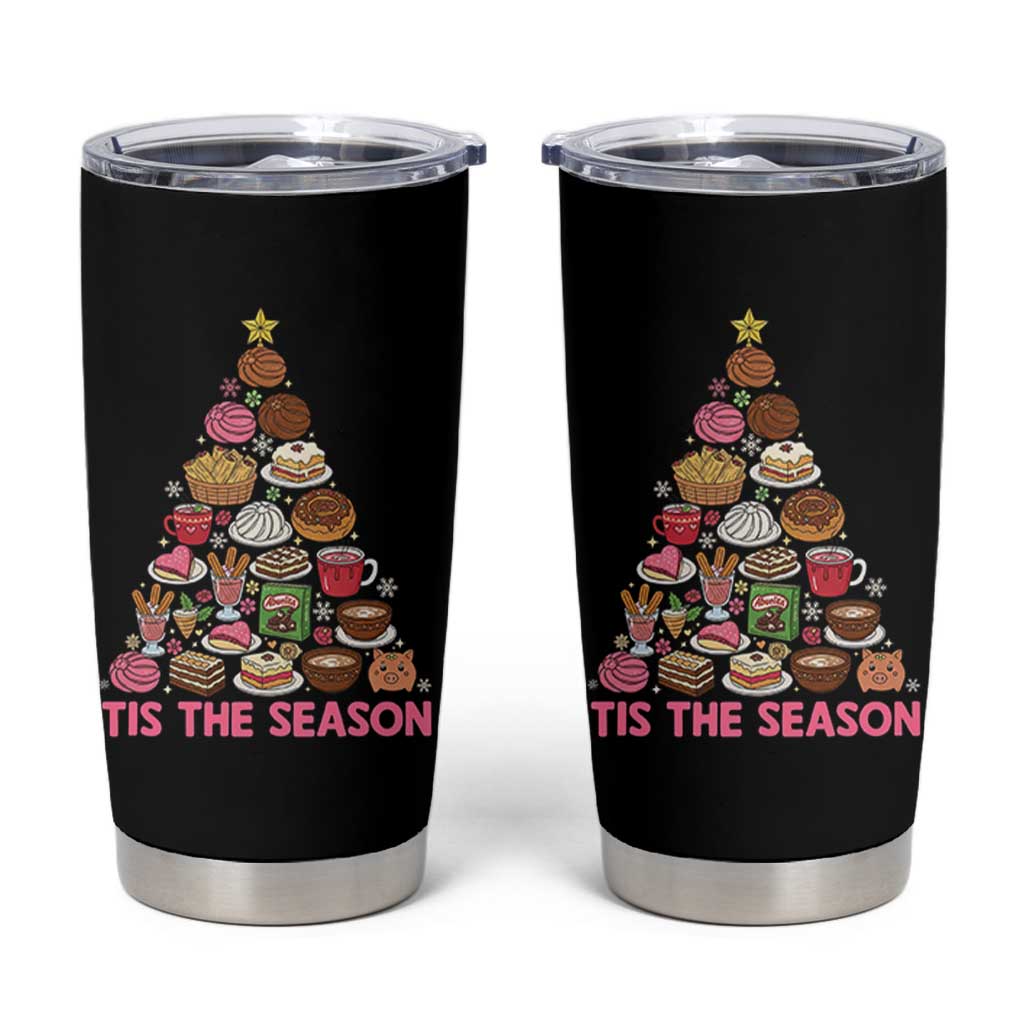 Tis The Season Mexican Christmas Tumbler Cup - Wonder Print Shop