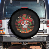 Sugar Skull Mexican Christmas Spare Tire Cover - Wonder Print Shop