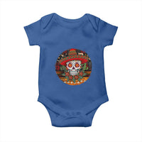 Sugar Skull Mexican Christmas Baby Onesie - Wonder Print Shop