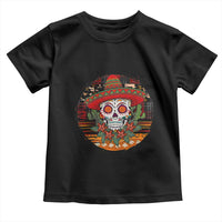 Sugar Skull Mexican Christmas Toddler T Shirt - Wonder Print Shop