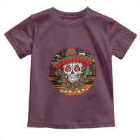Sugar Skull Mexican Christmas Toddler T Shirt - Wonder Print Shop