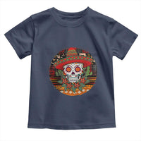 Sugar Skull Mexican Christmas Toddler T Shirt - Wonder Print Shop