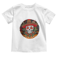 Sugar Skull Mexican Christmas Toddler T Shirt - Wonder Print Shop