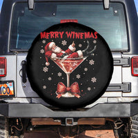 Funny Christmas Wine Spare Tire Cover Santa Feeling Xmas - Wonder Print Shop