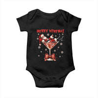 Funny Christmas Wine Baby Onesie Santa Feeling Xmas - Wonder Print Shop