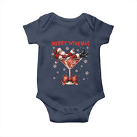 Funny Christmas Wine Baby Onesie Santa Feeling Xmas - Wonder Print Shop