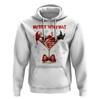 Funny Christmas Wine Hoodie Santa Feeling Xmas - Wonder Print Shop