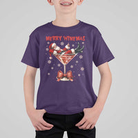 Funny Christmas Wine T Shirt For Kid Santa Feeling Xmas - Wonder Print Shop