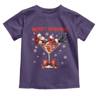 Funny Christmas Wine Toddler T Shirt Santa Feeling Xmas - Wonder Print Shop