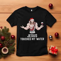 Funny Christmas Wine T Shirt Jesus Drank Wine - Wonder Print Shop