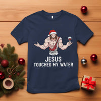 Funny Christmas Wine T Shirt Jesus Drank Wine - Wonder Print Shop