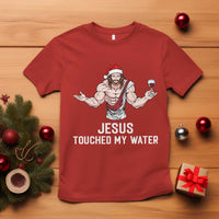 Funny Christmas Wine T Shirt Jesus Drank Wine - Wonder Print Shop
