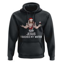 Funny Christmas Wine Hoodie Jesus Drank Wine - Wonder Print Shop