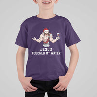 Funny Christmas Wine T Shirt For Kid Jesus Drank Wine - Wonder Print Shop