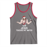 Funny Christmas Wine Tank Top Jesus Drank Wine - Wonder Print Shop