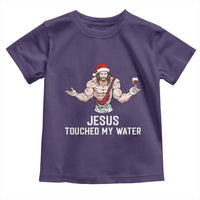Funny Christmas Wine Toddler T Shirt Jesus Drank Wine - Wonder Print Shop