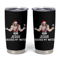 Funny Christmas Wine Tumbler Cup Jesus Drank Wine - Wonder Print Shop