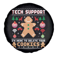Tech Support Christmas Spare Tire Cover I Am Here To Delete Your Cookies - Wonder Print Shop