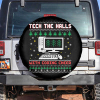 Tech Support Christmas Spare Tire Cover Tech The Halls With Cooking Cheer - Wonder Print Shop
