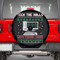 Tech Support Christmas Spare Tire Cover Tech The Halls With Cooking Cheer - Wonder Print Shop