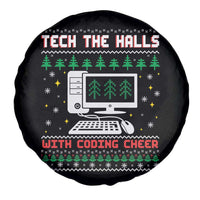 Tech Support Christmas Spare Tire Cover Tech The Halls With Cooking Cheer - Wonder Print Shop